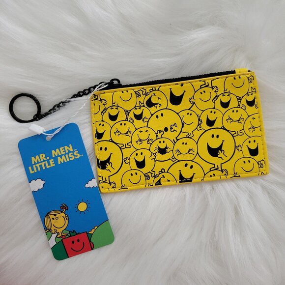Mr. Men and Little Miss Handbags - Mr. Men and Little Miss Mr. Happy Card Holder